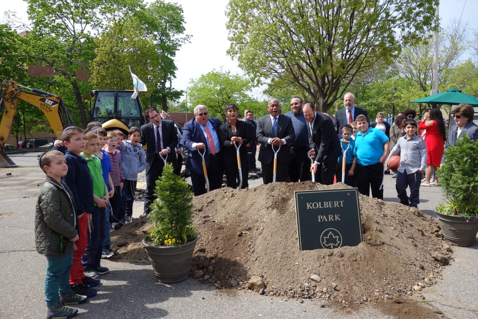 Greenfield Breaks Ground On Kolbert Park Makeover, Is Midwood Field Next?