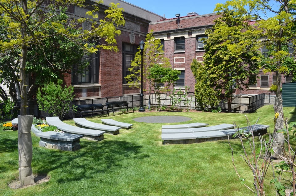 Park Slope Library Unveils New Reading Circle And Storytelling Garden