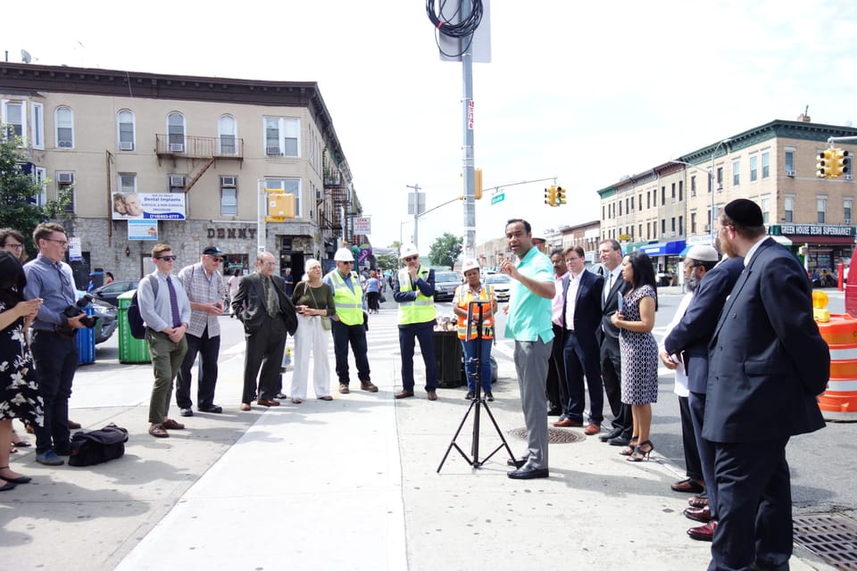 Construction For A Safer Church Ave Begins At ‘The Crossroads Of Kensington’