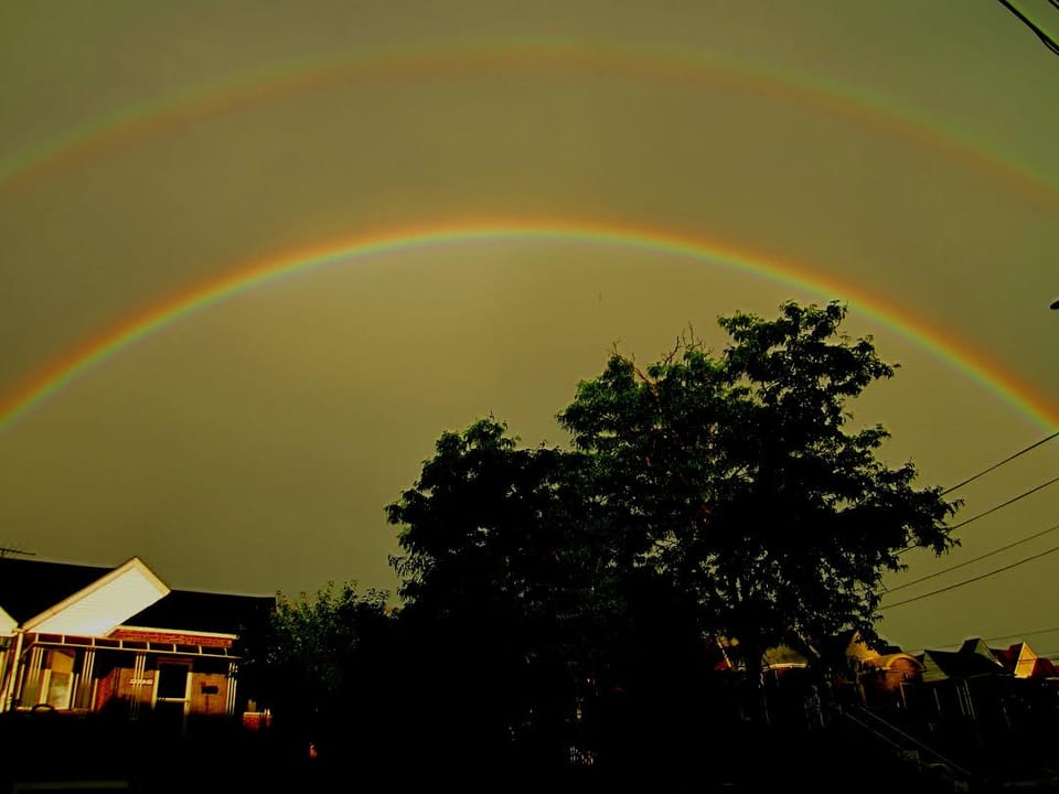 Photos Of The Day: Double Rainbows In Brooklyn