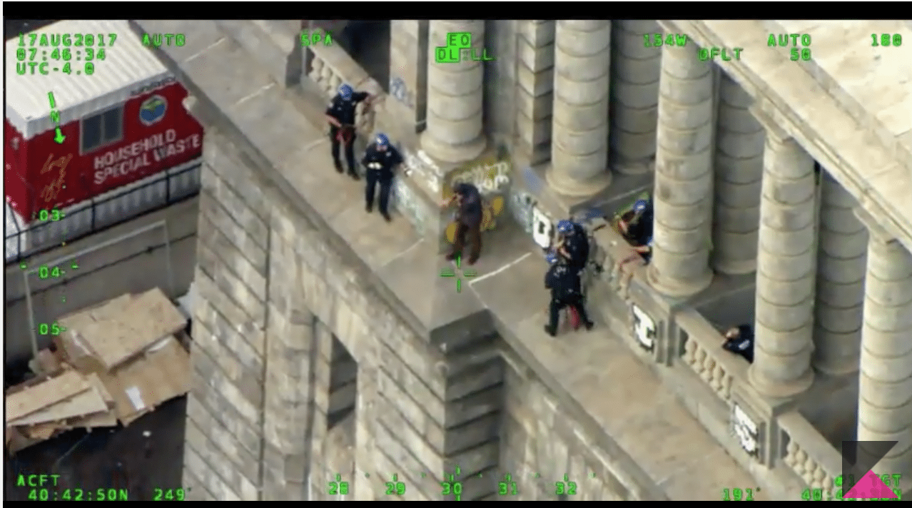 This Morning’s Manhattan Bridge Rescue (VIDEO)