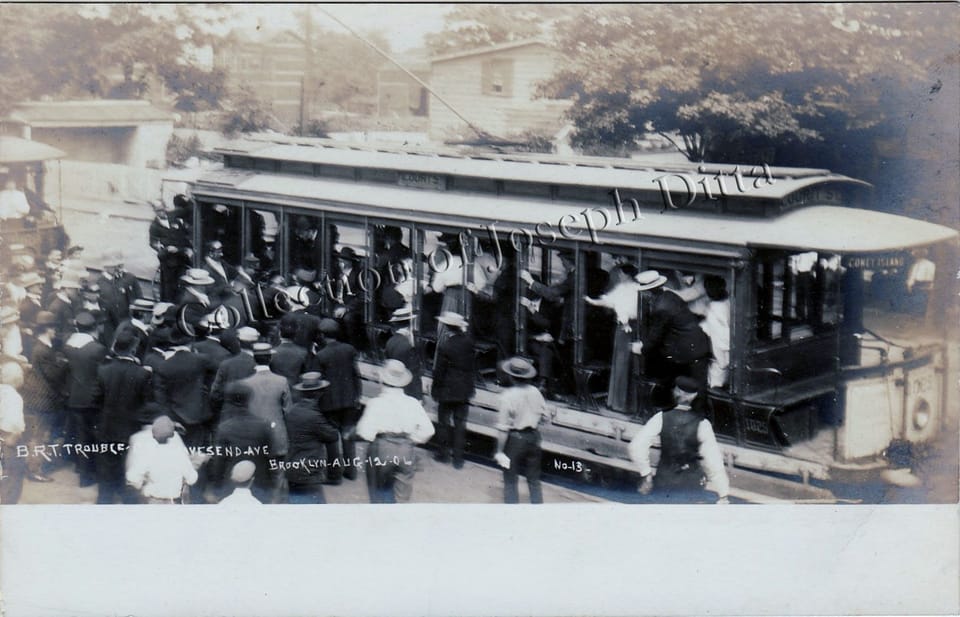 This Week In Brooklyn History:  BRT Trouble In August 1906