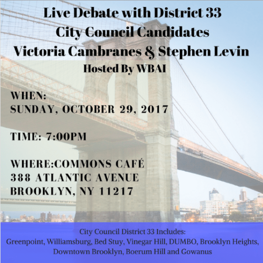 Debate Between 33rd Council District Candidates This Weekend