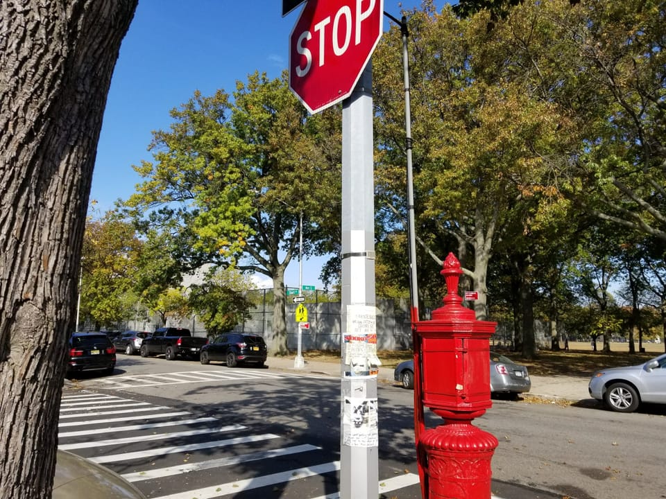 UPDATED: STOP Sign By A Middle School By End Of October …. Will NOT Happen