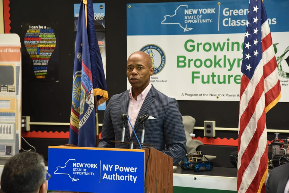 Borough President Adams Announces $50 Million Investment in STEAM Education for Brooklyn Schools