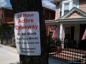 Parking Sign in Sheepshead Bay