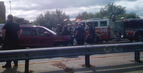 Accident on the Belt Parkway