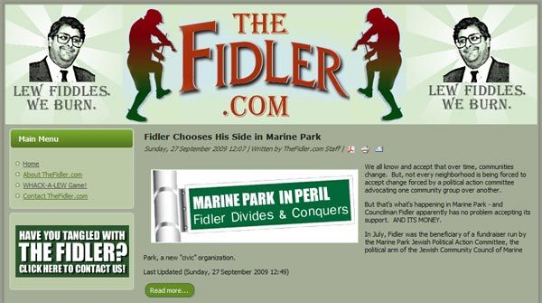 Gene Berardelli Launches Anti-Lew Fidler Website