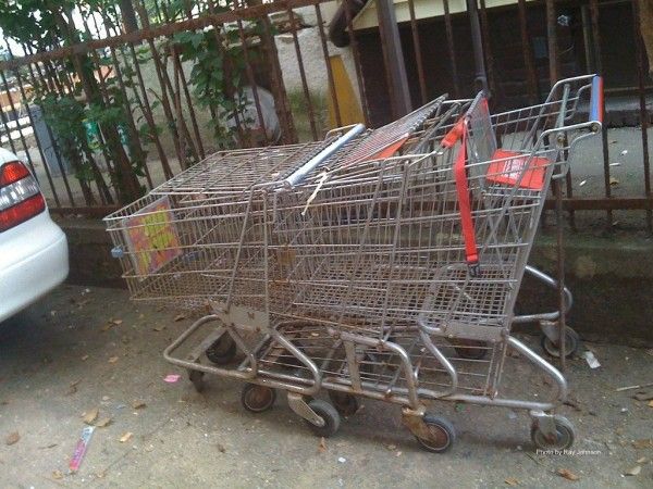 shopping carts sticking together ave v e 19