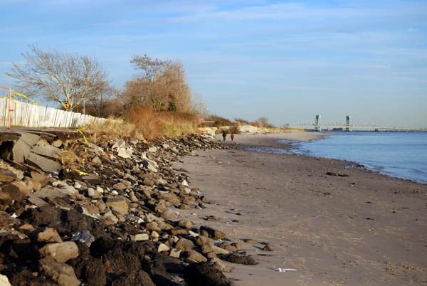 Weiner is requesting money to implement long term solutions to Plumb Beach erosion