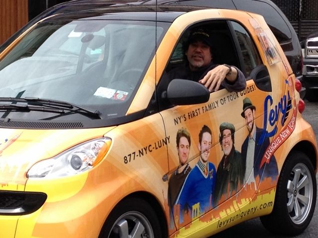 Mark Levy in the LUNYMobile