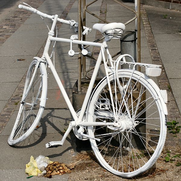 ghost bike accident