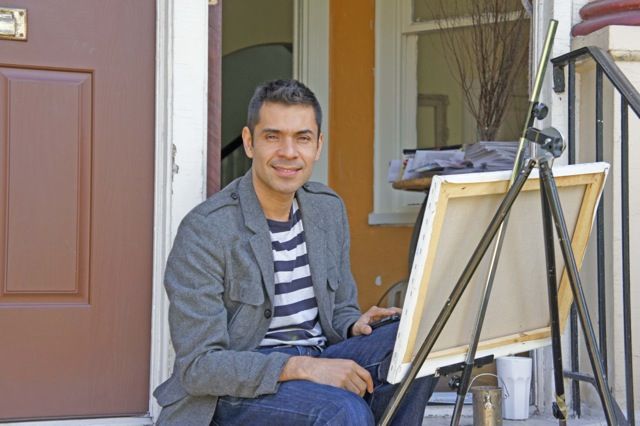 Meet Arturo Garcia, Painter on the Flatbush Artists Studio Tour This Weekend