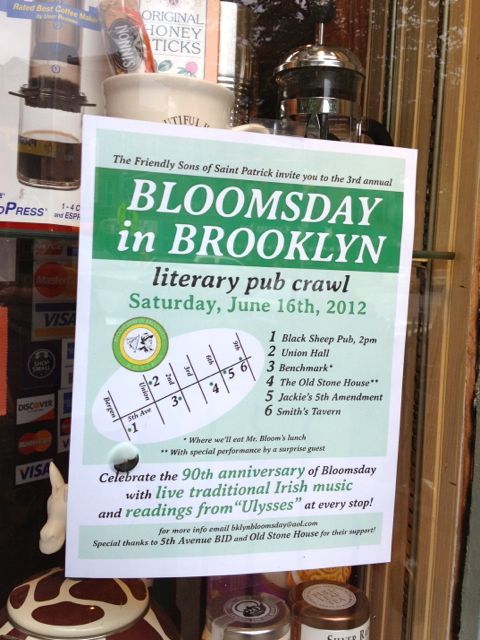 Yes I Said Yes I Will Celebrate Bloomsday in Park Slope
