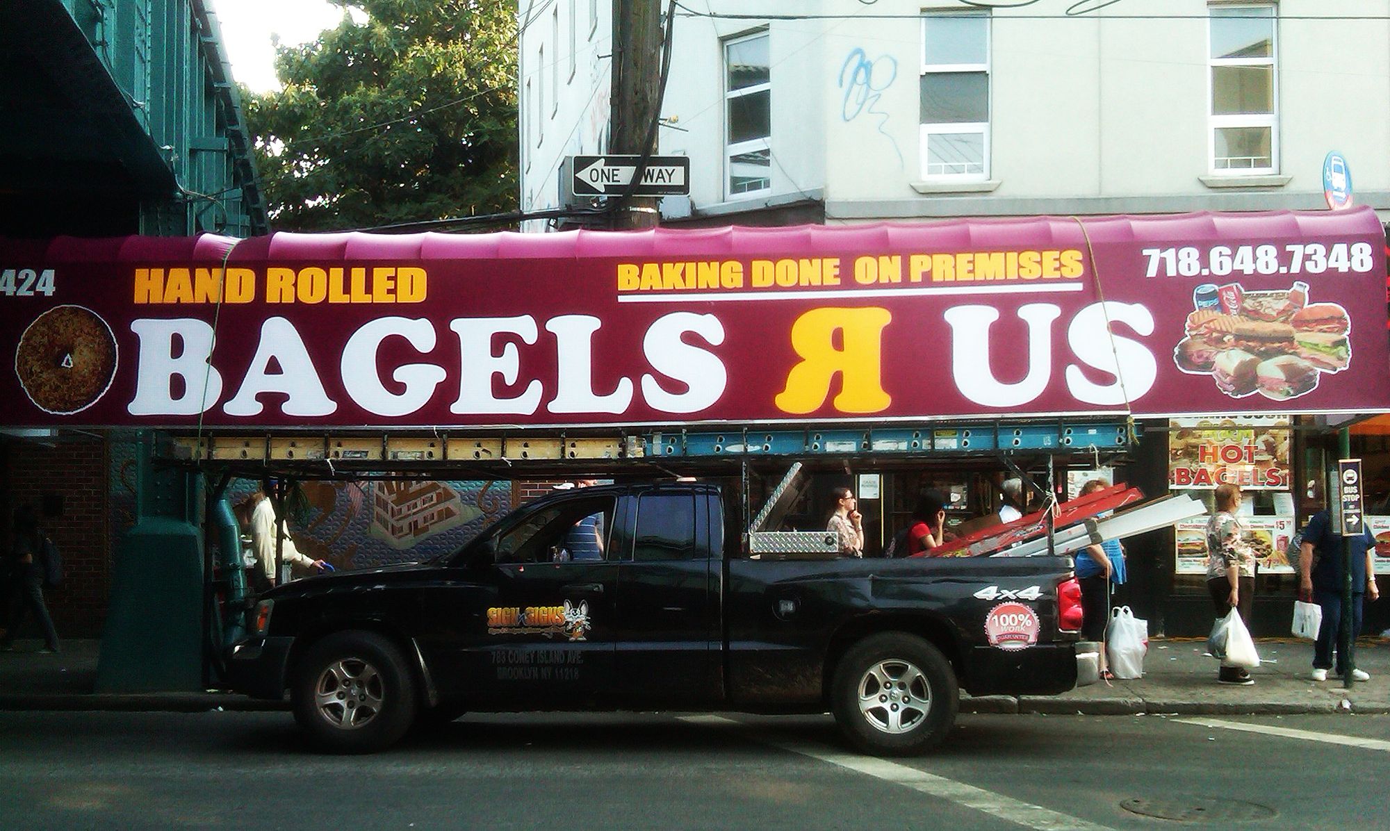 Bagels R Us Replaces Jonathan's Bakery Next To The Train Station Bklyner