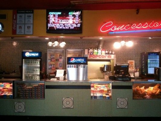 Pavilion Theater Concession Stand