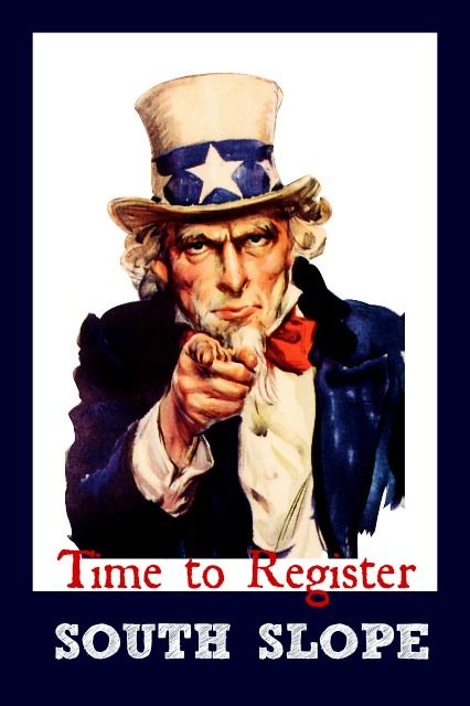 Register to Vote South Slope