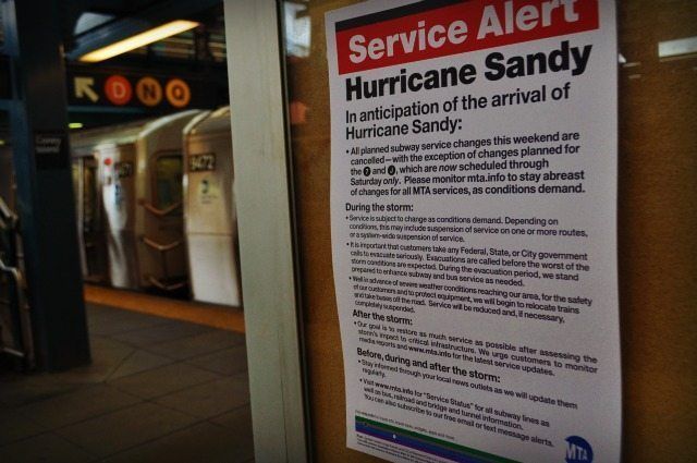 Sandy Aftermath: Subway System in Shambles
