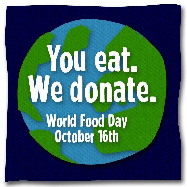 Order From GrubHub and Support World Food Day