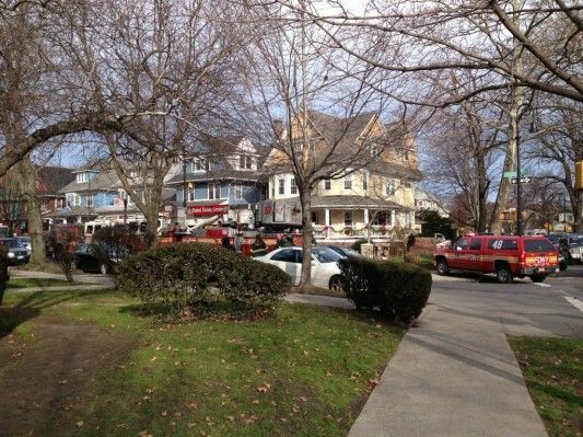 fire on ditmas