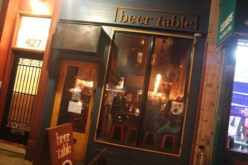 Happy Fifth Birthday, Beer Table!
