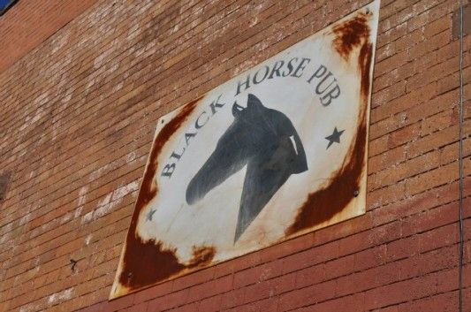 Black Horse Pub Sign