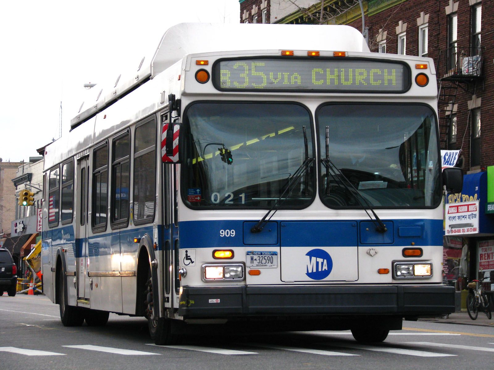 Route Change to the B35 Bus Starts Today