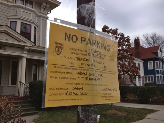 'The Americans' Filming Today on Beverley