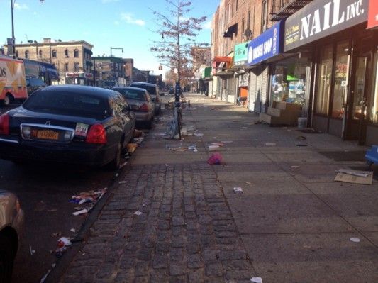 Trash on Cortelyou