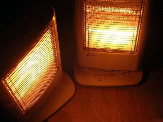 electric heater via loungerie