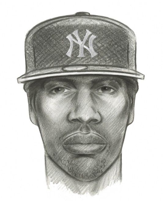 70th Precinct Rape Suspect Sketch