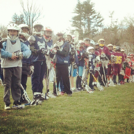 Players Lined Up via Brooklyn Lacrosse