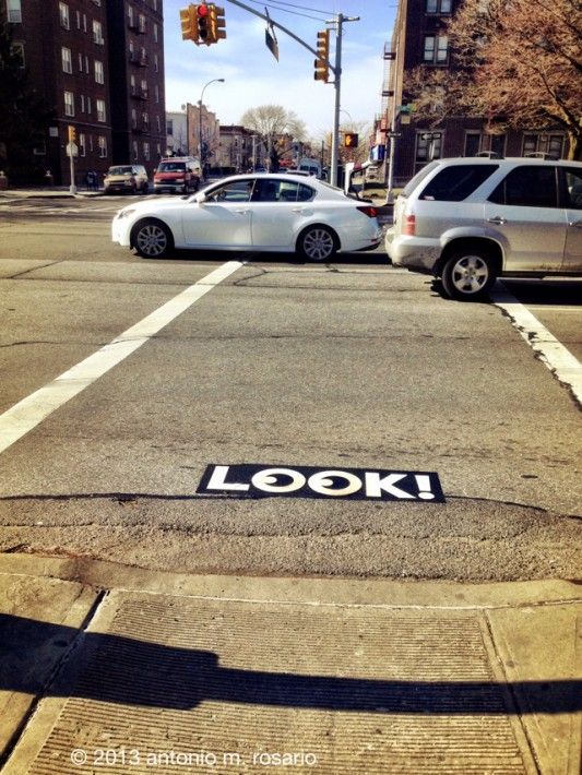 Look! on Ocean Parkway, by Antonio M Rosario