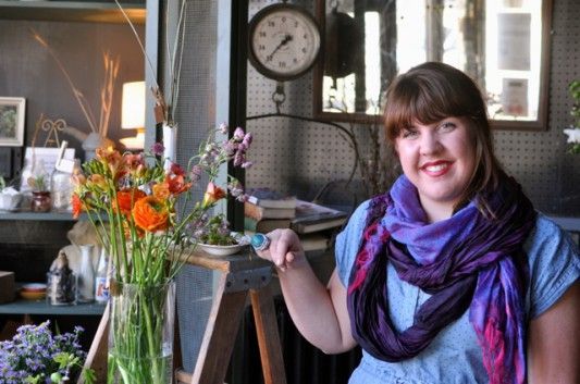 Suzanna Cameron of Stems Flower Shop