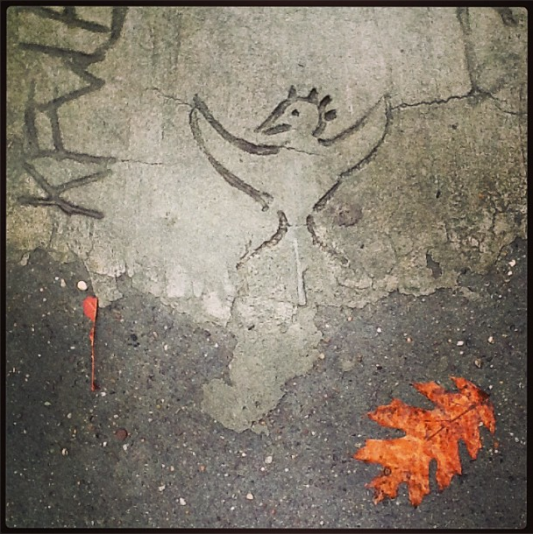 Sidewalk Chicken by annandboni on Instagram