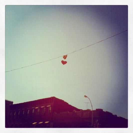 hanging hearts via chefboyardu