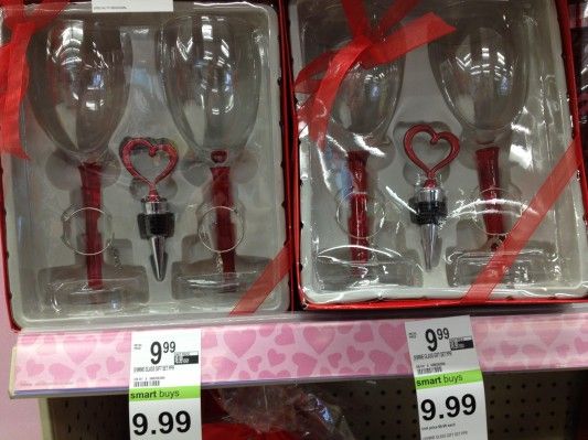 valentine glasses