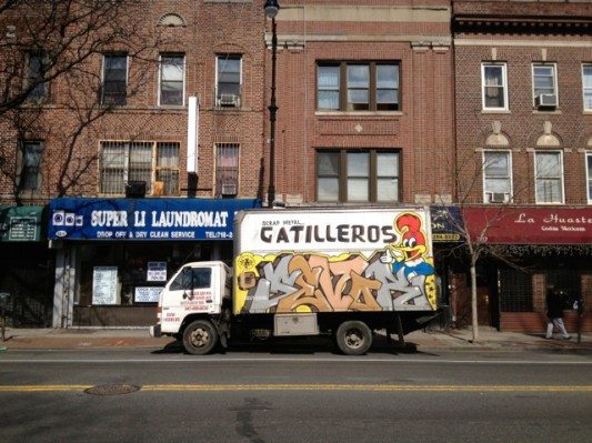 Los Gatilleros Scrap Metal Truck on Church Ave