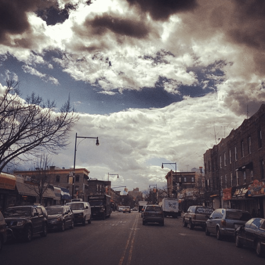 Clouds Over Cortelyou From E 17th