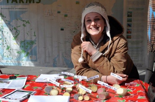 Tali Biale, Cortelyou Greenmarket Manager