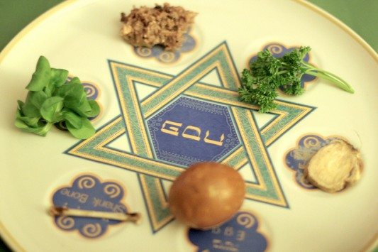 Seder Plate by gwen on Flickr