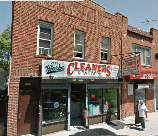 Winston's Dry Cleaners, via Google Maps