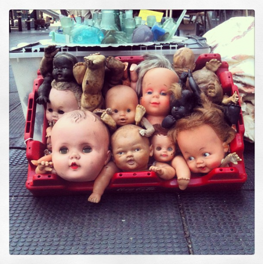 Flea Market Doll Parts by baldfreakmusic on Instagram