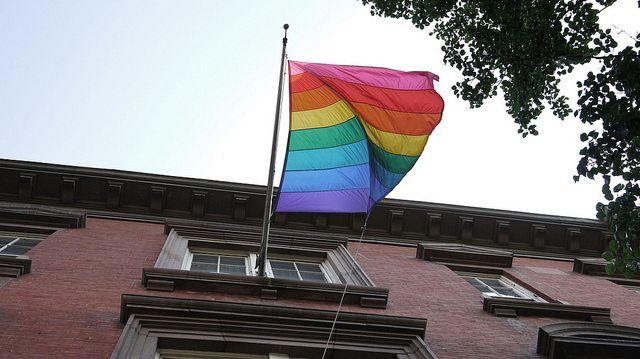 rainbow flag south brooklyn queers by samchills