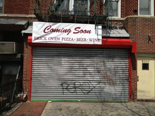 Pizza Coming To 3007 Ft Hamilton Pkwy, via jmkbk on Twitter