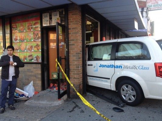 Car Smashes Into Deli On Corner Of 5th Ave And 9th St