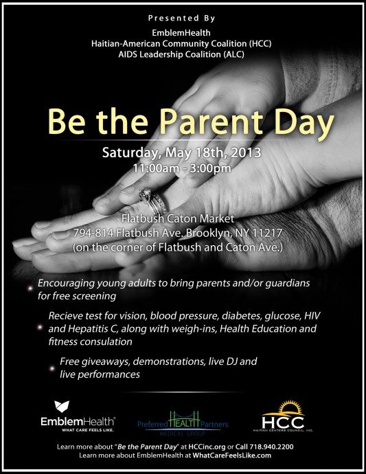 be the parent day health fair