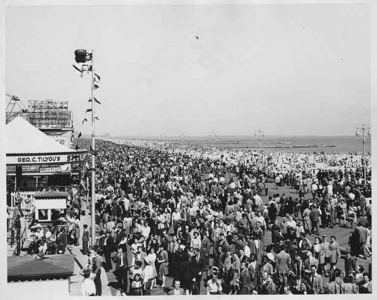 memorial day on coney island via brooklyn visual heritage