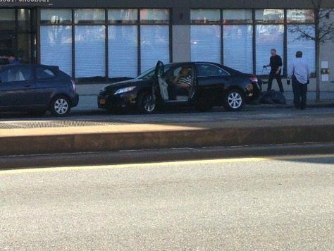 Minibus And Car Door Collide On 4th Ave Near 12th Street