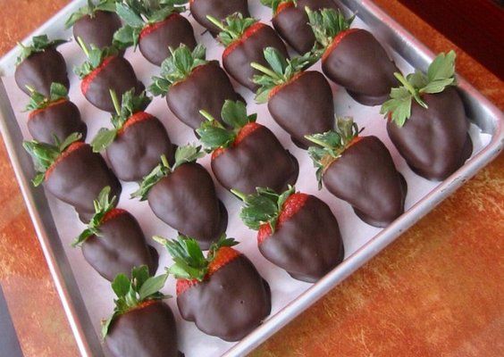 Chocolate covered strawberries